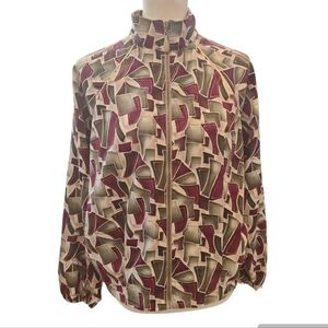 90s Bomber jacket abstract By Teddi